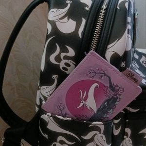 Nightmare Before Christmas " Zero " Glow in the Dark Loungfly Backpack